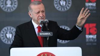 Cumhurbaşkanı Erdoğan: 15 Temmuz'a 'tiyatro' diyenleri affetmeyeceğiz