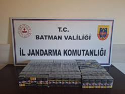 Batman'da 250 paket kaçak sigara ele geçirildi