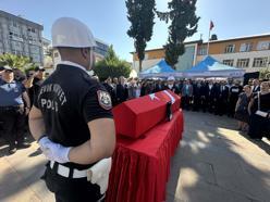 Kalp krizinden ölen Komiser Yardımcısı'nın cenazesi düzenlenen törenin ardından memleketine gönderildi