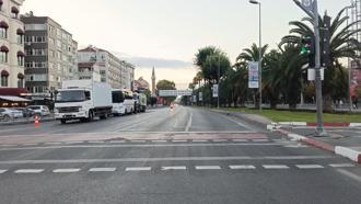 Vatan Caddesi, 30 Ağustos Zafer Bayramı kutlamaları nedeniyle trafiğe kapatıldı