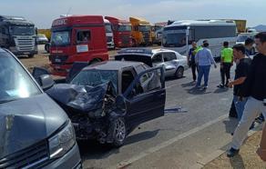 Gaziantep’te zincirleme kaza: 3 yaralı