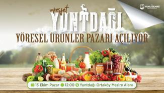 Yuntdağı Yöresel Ürünler Pazarı açılıyor