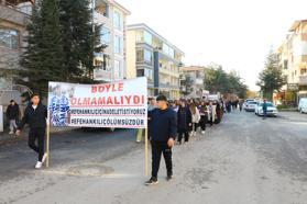 Efehan’ın ölümüne neden olan alkollü sürücüye verilen cezaya yürüyüşlü tepki