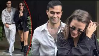 Reklam aşkı iddiasıyla gündem olmuşlardı: Serenay Sarıkaya ve Mert Demir aylar sonra yan yana