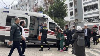 7 katlı apartmanda yangın çıktı; 2'si çocuk, 8 kişi dumandan etkilendi