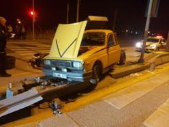 Ankara'da iki kamyonetin çarpıştığı kazada 2 kişi yaralandı