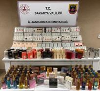 Sakarya'da 1,5 milyon TL değerinde kaçak parfüm ele geçirildi