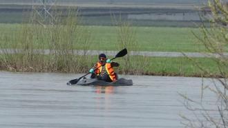 Kura Nehri'nde kano heyecanı