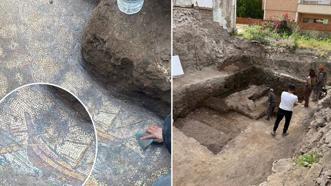 Papa'nın ziyaret edeceği İznik'te büyük keşif: kalyon ve geyik desenli antik mozaik bulundu!