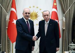 TBMM Başkanı Kurtulmuş'tan Cumhurbaşkanı Erdoğan'a "teşekkür" mesajı
