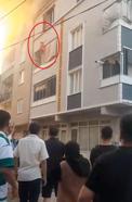 Yangında 3’üncü kattan atlayan babaanne ile aşağı atıp kurtardığı torunu taburcu oldu