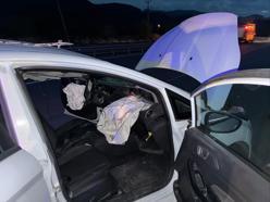 Sakarya'da TIR’a arkadan çarpan otomobilin sürücüsü öldü, eşi yaralandı