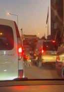 Mersin’de trafik kavgası kamerada