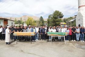 Kazada ölen ikizler, son yolculuğuna uğurlandı