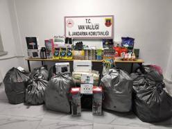 Van'da 1,2 milyon TL değerinde gümrük kaçağı malzeme ele geçirildi