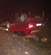 Çanakkale’de şarampole yuvarlanan otomobilin sürücüsü öldü