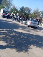 Kozan'da otomobil ile motosiklet çarpıştı: 2 yaralı