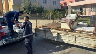 Tarsus’ta 250 kilogram balık imha edildi