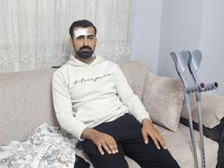 Trafik kavgasında motokurye, bıçaklanarak yaralandı; olay anı kamerada