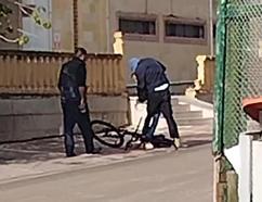 12 yaşındaki bisikletliyi tartaklayıp, boğazını sıktılar