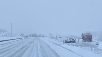 Kütahya’da kar yağışı