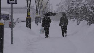 Bingöl’de tüm köy yolları kardan kapandı