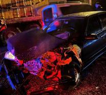 Ordu’da kamyona arkadan çarpan otomobildeki 2 kişi yaralandı