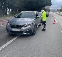 Antalya'da son 1 haftada 6 bin 766 araç ve sürücüsüne ceza