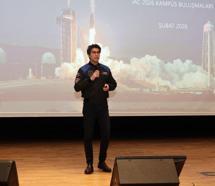 Türk Astronot Tuva Cihangir Atasever, ERÜ’de öğrencilerle buluştu