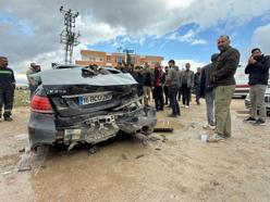 Mardin’de takla atan otomobilin sürücüsü yaralandı