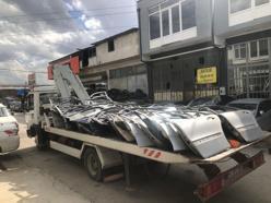Sakarya'da 'kaçak oto parça' operasyonu