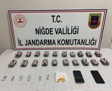 Bor’da uyuşturucu operasyonu