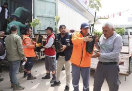 Anamur’da üreticiye avokado fidanı ve bitki besleme ürünü dağıtıldı