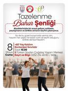 Menteşe'de 60 yaş üstü için bahar şenliği