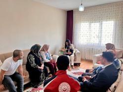 Şehit annesine Anneler Günü ziyareti