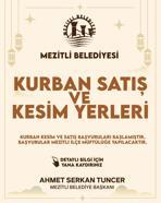 Mezitli Belediyesi’nden Kurban Bayramı düzenlemesi