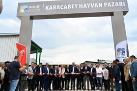 Karacabey Belediyesi Hayvan Pazarı hizmete açıldı