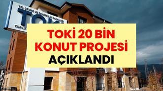 TOKİ 20 BİN KONUT PROJESİ | Bakan Kurum yeni TOKİ projesini duyurdu: 18 bin liradan başlayan taksitlerle ev sahibi olma fırsatı