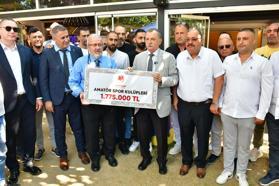 Yunusemre'den amatör spor kulüplerine 1 milyon 775 bin TL destek
