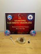 Edirne’de üzerinde uyuşturucuyla yakalanan şüpheliye gözaltı
