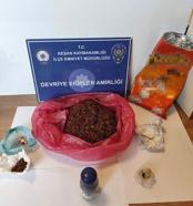Cips paketine gizlenmiş uyuşturucu ele geçirildi; 1 tutuklama