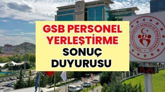 GSB PERSONEL YERLEŞTİRME SONUÇ DUYURUSU | Gençlik ve Spor Bakanlığı ilan etti: Son tarih 26 Haziran 2026