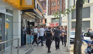 Evi haczedilince banka şubesinde silahla ateş açan şüpheli tutuklandı
