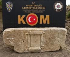 Yozgat'ta tarihi operasyon: 2 bin yıllık lahit bulundu