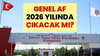 SON DAKİKA: GENEL AF 2026 YILINDA ÇIKACAK MI? AK Parti genel af ile ilgili bir çalışma yapıyor mu? Hükümet kanadında genel af çalışmaları var mı? Genel af ne zaman çıkacak?