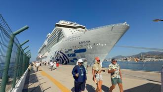 Kruvaziyerle Bodrum'da 2 bin 671 turist geldi