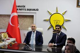 Bakan Işıkhan, Karabük'te "Türkiye Yüzyılı'nda Çalışma Hayatı Buluşmaları" programında konuştu: