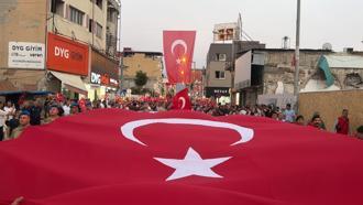 Osmaniye'de 15 Temmuz anısına ‘İrade Bizim, Zafer Bizim’ yürüyüşü