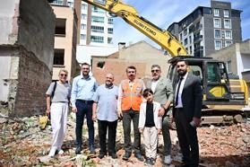 Sinandede’de yıkım çalışması başladı
