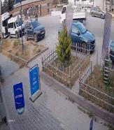 Motosiklet sürücüsünün öldüğü kaza kamerada